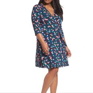 LEOTA Women's NWOT Noleena Knit Wrap-Bodice Dress | Size S